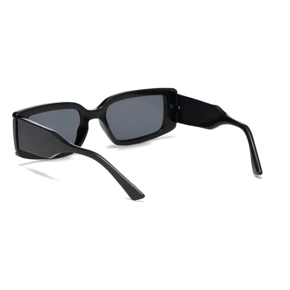 Black Sunglasses Women Retro Square Shades Chic Retro Glam Streetwear Cyber 2026